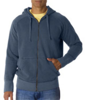 Chouinard Adult Zip Hooded Sweatshirt Denim PgmDye S