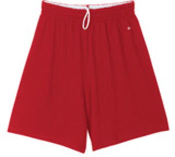 Badger Jersey 7"" Short, Red, M