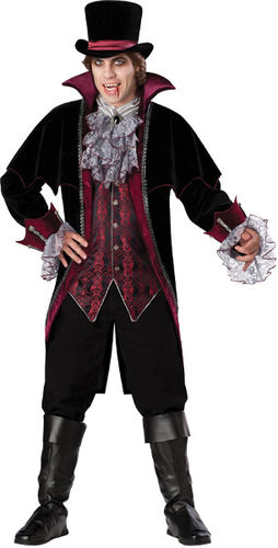 Men's Costume: Vampire of Versailles- Medium