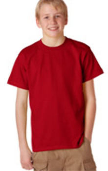 Anvil Youth Heavyweight Tee Independence Red S