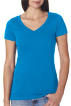 Next Level The Slub Cross-Over V Turquoise XL