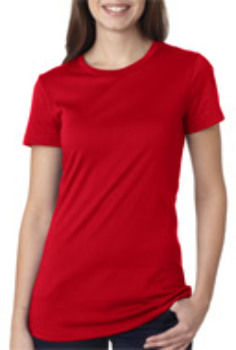 Bella+Canvas Ladies' Poly/Cotton Tee Red M