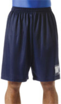 Adult 9"" Utility Mesh Shorts, Navy, L