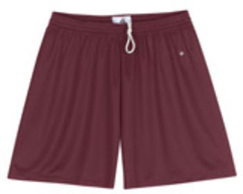 Badger Ladies' 5"" B-Dry Core Short Maroon S