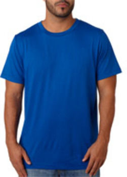 Bella+Canvas Men's Poly/Cotton Tee True Royal 2XL