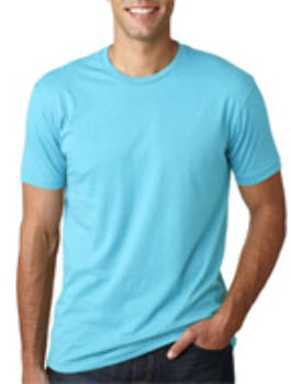 Next Level Premium Fitted Short-Sleeve Crew Tahiti Blue S