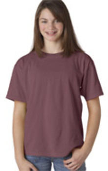 Chouinard Youth Ring-Spun Cotton Tee, Vineyard PgmDye, M