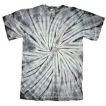 tie dye Youth Tie-Dyed Cotton Tee, Silver Spider, S