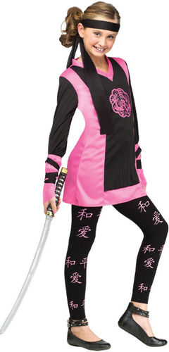 Girl's Costume: Dragon Ninja- Medium