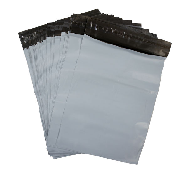 10 x 14 White Poly Mailer Envelopes Shipping Bags with Self Adhesive, Waterproof and Tear-Proof Postal Bags 2.7mil thick - 100pc