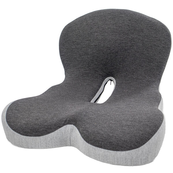 Ergonomic Memory Foam Seat Cushion with Lumbar and Back Support – Coccyx and Tailbone Pain Relief, Orthopedic Posture Correction, Breathable Washable Cover, Non-Slip Bottom, Ideal for Office Chairs, Car Seats, and Home Furniture