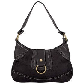 Gigi Chantal&trade; Small Black Jacquard Pursegigi 