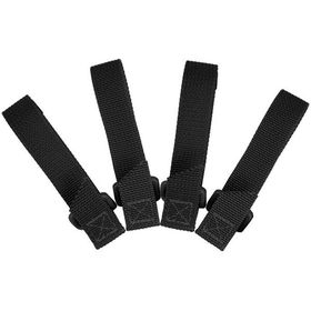 3in. TacTie, Black, Pack of 4tactie 