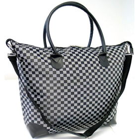 Gigi Chantal&trade; Checkered Tapestry Shopping Baggigi 