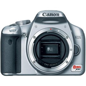 Silver 12.2MP Rebel XSi Digital SLR Camera With 3.0" LCD - Body Onlysilver 