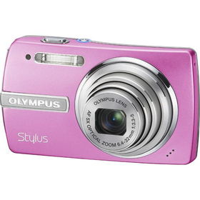 Pink 8.0MP Camera With 5x Optical Zoom, 2.7" LCD And Dual-Image Stabilizerpink 