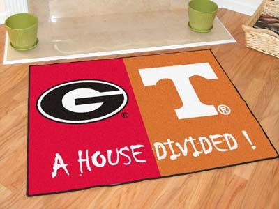 Georgia - Tennessee House Divided Rugs 34""x45""georgia 