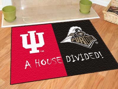 Indiana-Purdue House Divided Rugs 34""x45""indianapurdue 