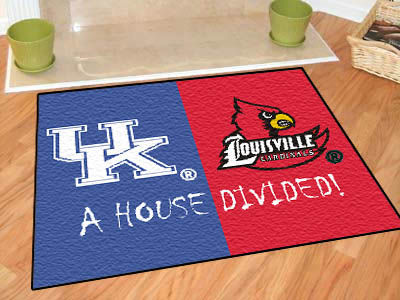 Kentucky - Louisville House Divided Rugs 34""x45""kentucky 