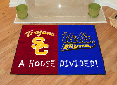 USC - UCLA House Divided Rugs 34""x45""usc 