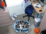 UNC North Carolina - Chapel Hill Mascot Mat Approx. 3 ft x 4 ft