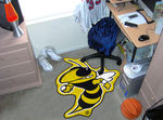 Georgia Tech Mascot Mat Approx. 3 ft x 4 ft