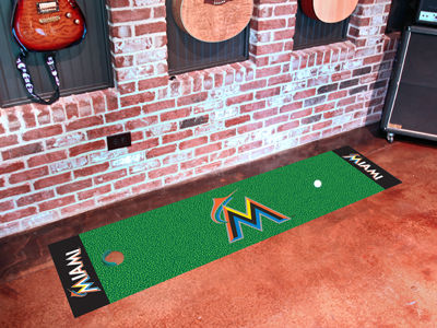 Florida Marlins Putting Green Runnerflorida 