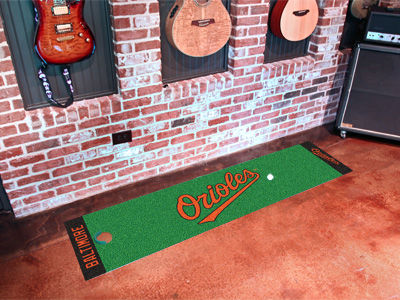 Baltimore Orioles Putting Green Runnerbaltimore 