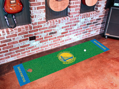 NBA - Golden State Warriors Putting Green Runnergolden 