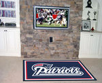 New England Patriots Rug 4x6 46""x72""