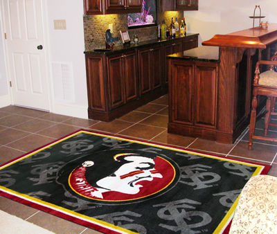 Florida State Rug 4x6 46""x72""florida 