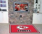 Kansas City Chiefs Rug 4x6 46""x72""