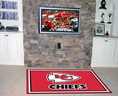 Kansas City Chiefs Rug 5x8 60""x92""kansas 