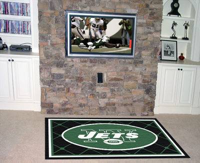 New York Jets Rug 5x8 60""x92""york 