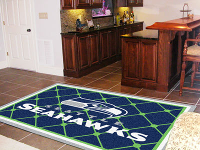 Seattle Seahawks Rug 5x8 60""x92""seattle 