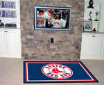 Boston Red Sox Rug 5x8 60""x92""