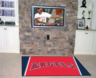 Los Angeles Angels Rug 5x8 60""x92""los 