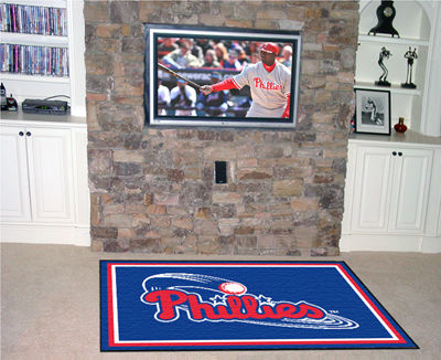 Philadelphia Phillies Rug 5x8 60""x92""philadelphia 