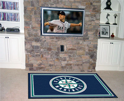 Seattle Mariners Rug 5x8 60""x92""seattle 