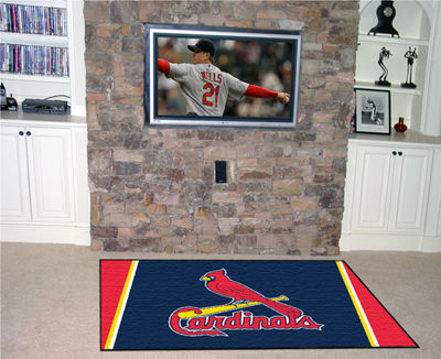 St Louis Cardinals Rug 5x8 60""x92""louis 