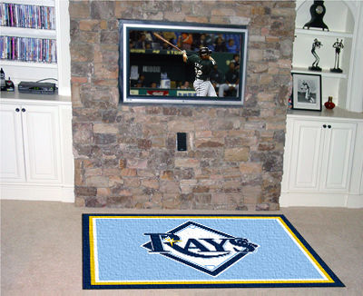 Tampa Bay Rays Rug 5x8 60""x92""tampa 