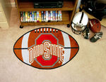 Ohio State Football Rug 22""x35""