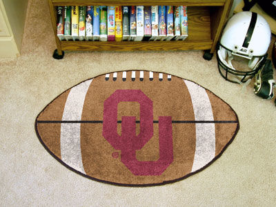 Oklahoma Football Rug 22""x35""oklahoma 