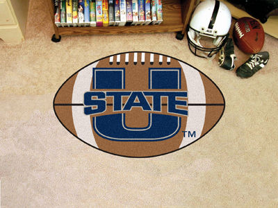 Utah State Football Rug 22""x35""utah 