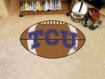 Texas Christian  Football Rug 22""x35""