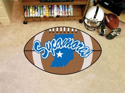 Indiana State University Football Rug 22""x35""indiana 