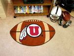 Utah Football Rug 22""x35""