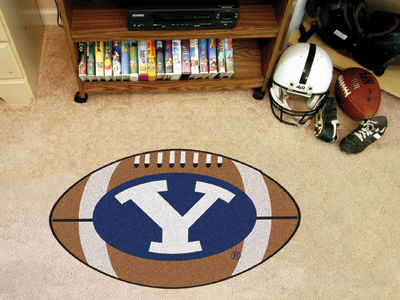 Brigham Young Football Rug 22""x35""brigham 