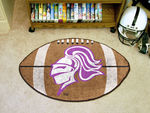 Holy Cross Football Rug 22""x35""