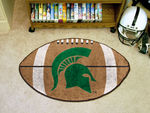 Michigan State Football Rug 22""x35""